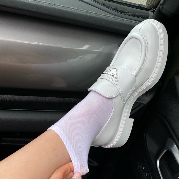 Prada Chocolate brushed leather in white - Picture 6 of 6